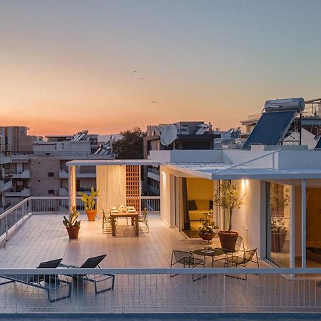 Sea View Beach Penthouse - Athens Coast エクステリア 写真