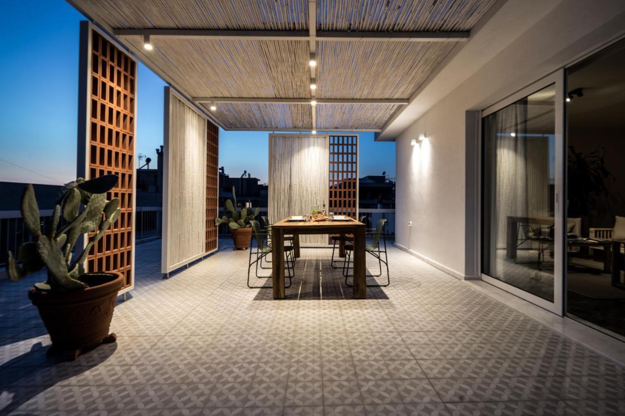 Sea View Beach Penthouse - Athens Coast エクステリア 写真