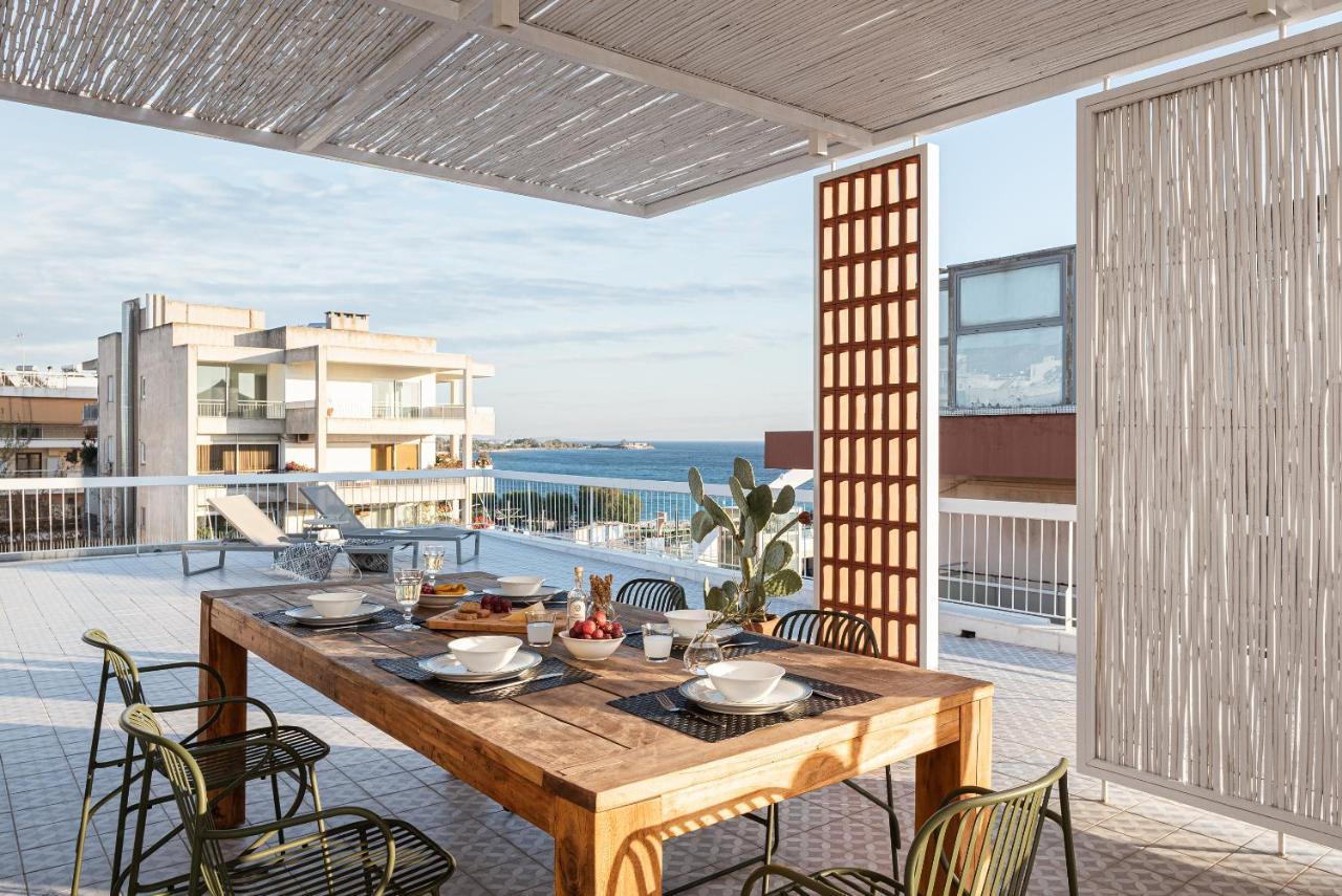 Sea View Beach Penthouse - Athens Coast エクステリア 写真