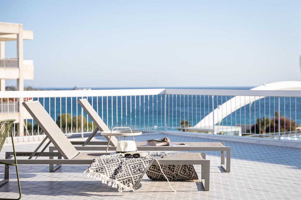 Sea View Beach Penthouse - Athens Coast エクステリア 写真