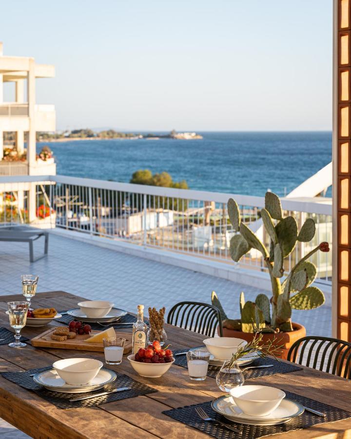 Sea View Beach Penthouse - Athens Coast エクステリア 写真