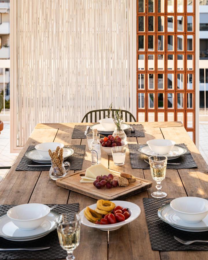 Sea View Beach Penthouse - Athens Coast エクステリア 写真