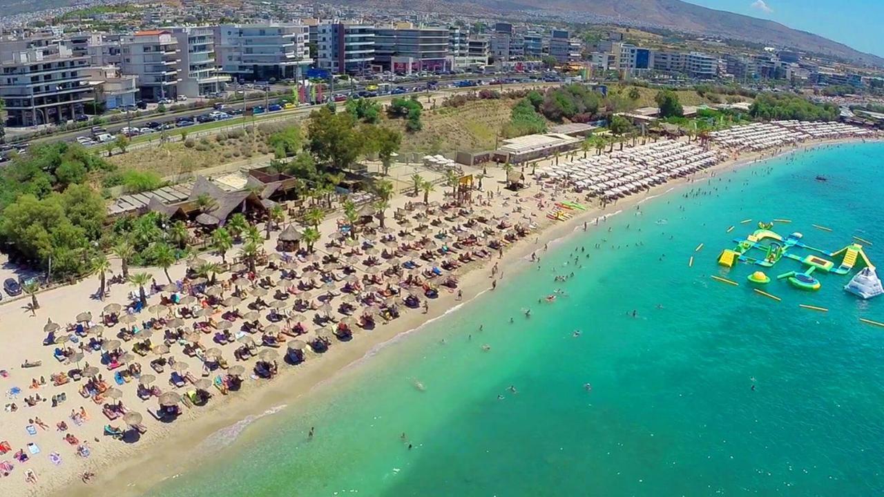 Sea View Beach Penthouse - Athens Coast エクステリア 写真