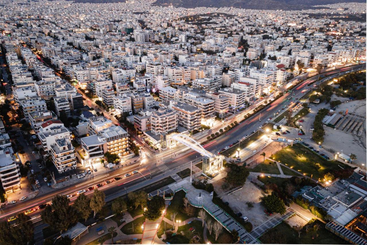 Sea View Beach Penthouse - Athens Coast エクステリア 写真