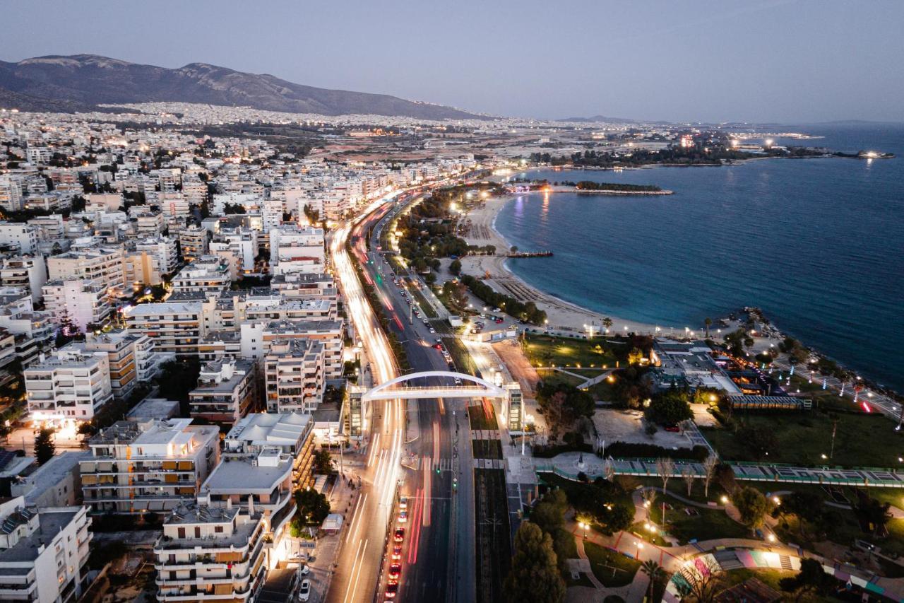 Sea View Beach Penthouse - Athens Coast エクステリア 写真